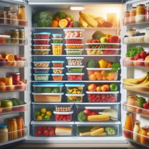 organized fridge