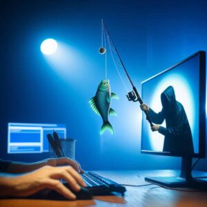 scammers fishing for your cash