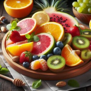 fruit makes you fat? A delicious fruit platter