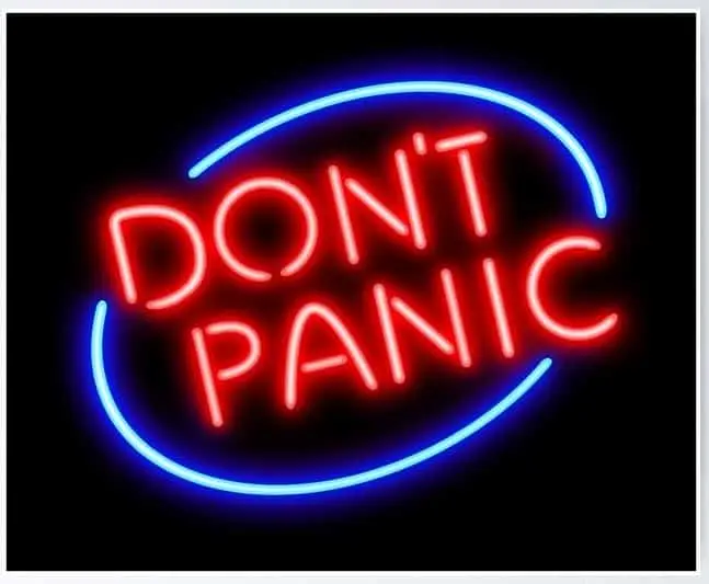 don't panic